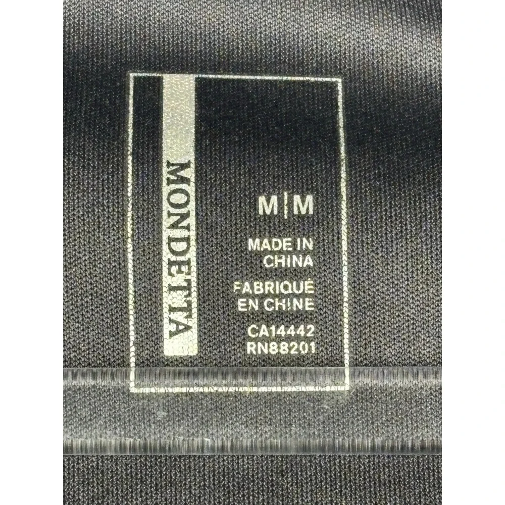 Mondetta Women's Softshell Jacket Hooded Full Zip‎ Black Size M